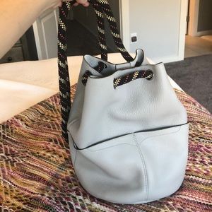 Rebecca Minkoff Rope Backpack w/ attached wristlet